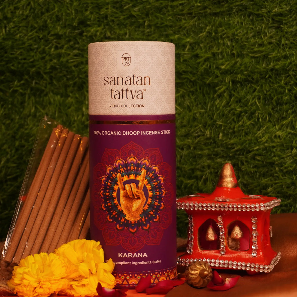 Bambooless Organic Dhoop Stick(AAK) Combo of 3 | Zero Black Smoke | Made in India