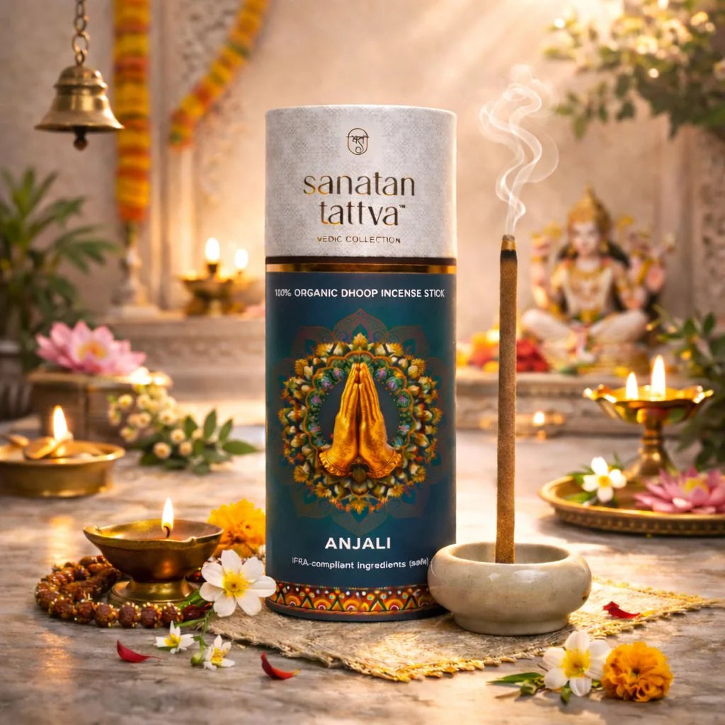 Bambooless Organic Dhoop Stick Combo of 5 | Zero Black Smoke | Made in India