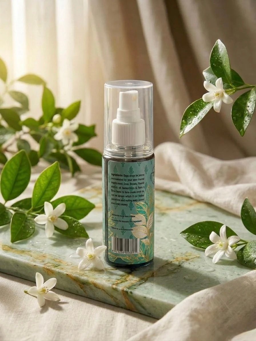 Vrindavan Flower Premium Mist Spray – Divine Vedic Fragrance for Spiritual Calm (120 ml)