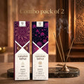 Hand Rolled Organic Incense (SV)Combo of 2 | 100% Organic | Zero Black Smoke | Made in India