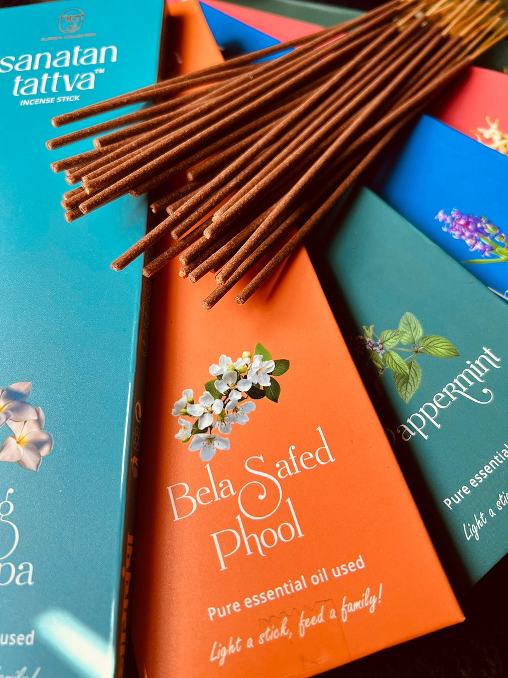 Sanatan Tattva Flower Collection Combo of 6 | Made in India