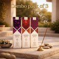 Hand Rolled Organic Incense (SUV)Combo of 3 | 100% Organic | Zero Black Smoke | Made in India